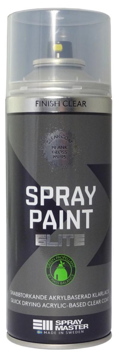 Spray Paint Elite Spray Master - SPRAYFÄRG ELITE KLARLACK BLANK 400ML SPRAY MASTER