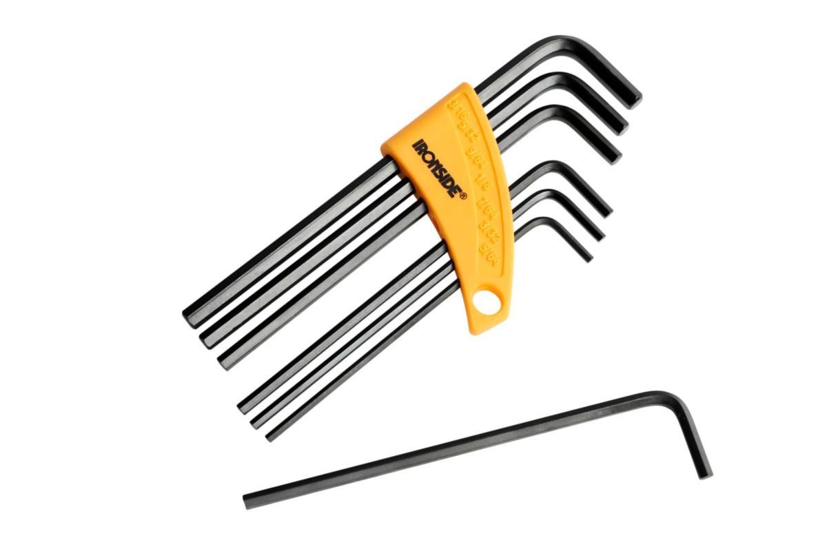 Vinkelnyckelsats Ironside tum - INSEXNYCKELSATS 5/64-3/16 TUM 7-DEL IRONSIDE 114009