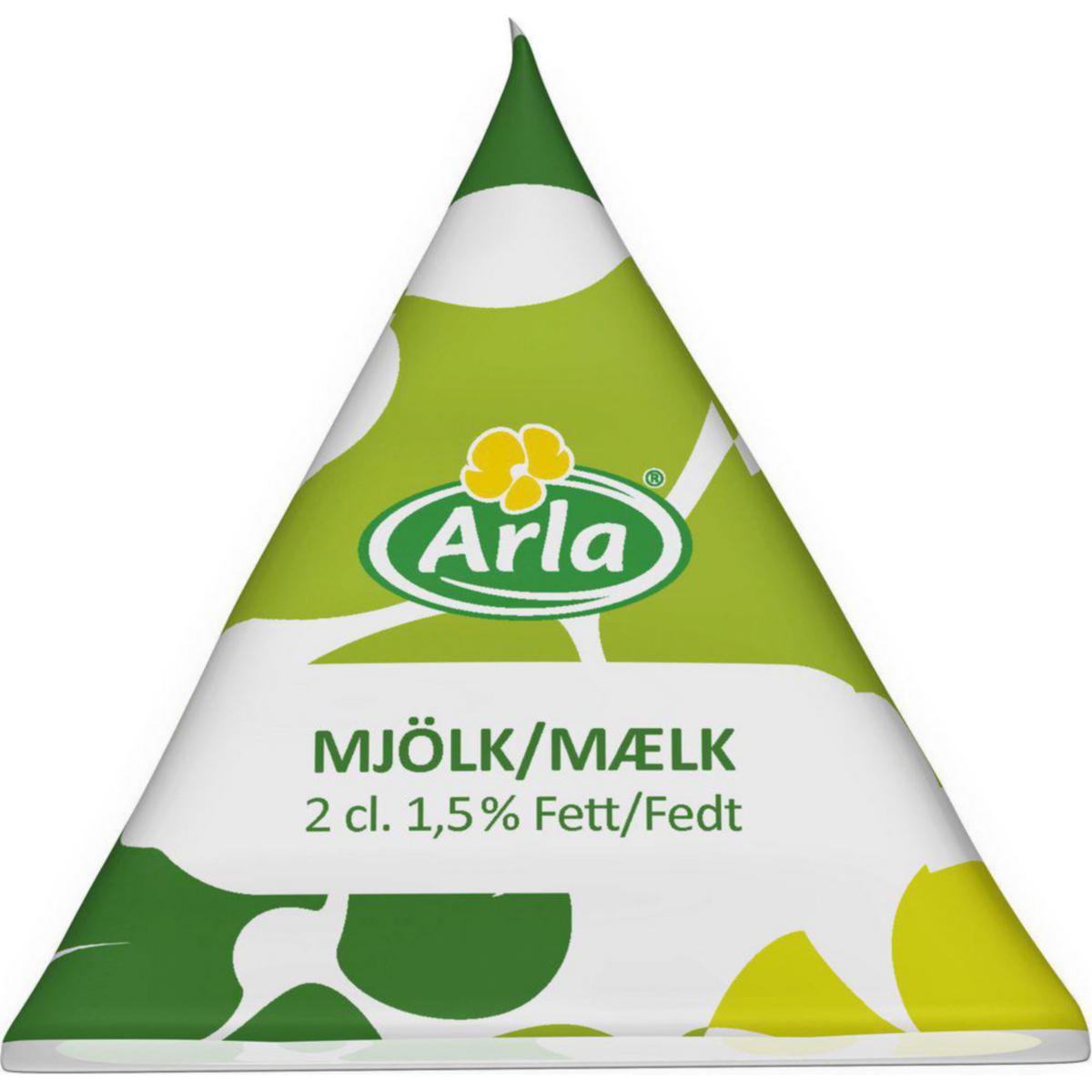 Kaffemjölk 1,5% Arla - KAFFEMJÖLK 1.5% 2CL 100/F ARLA