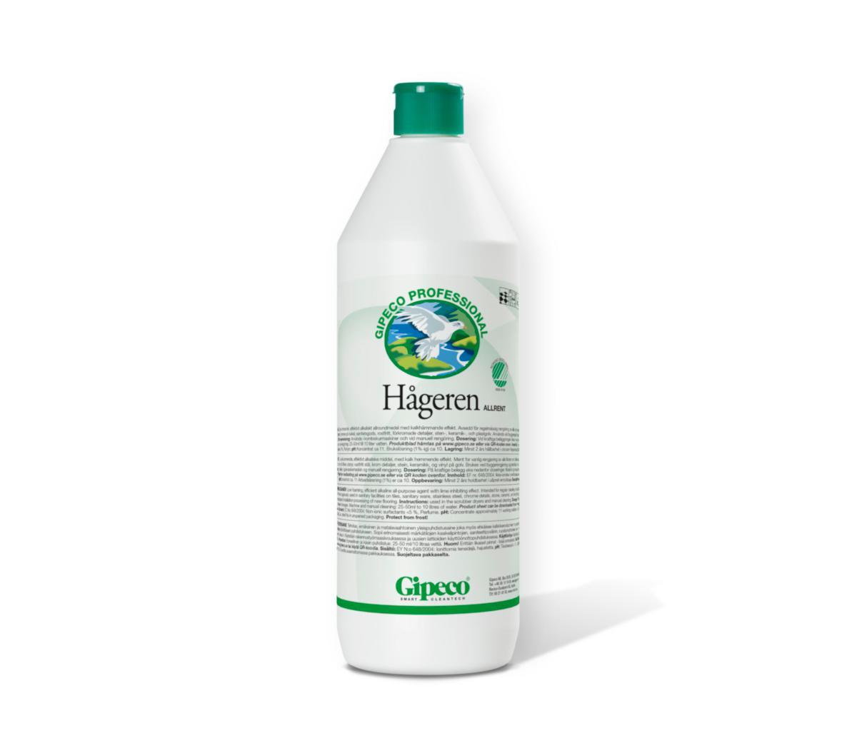 Allrent Hågeren Gipeco - ALLRENT HÅGEREN GIPECO 1 LITER KALK-BAKTERIEHÄMMANDE SVANEN