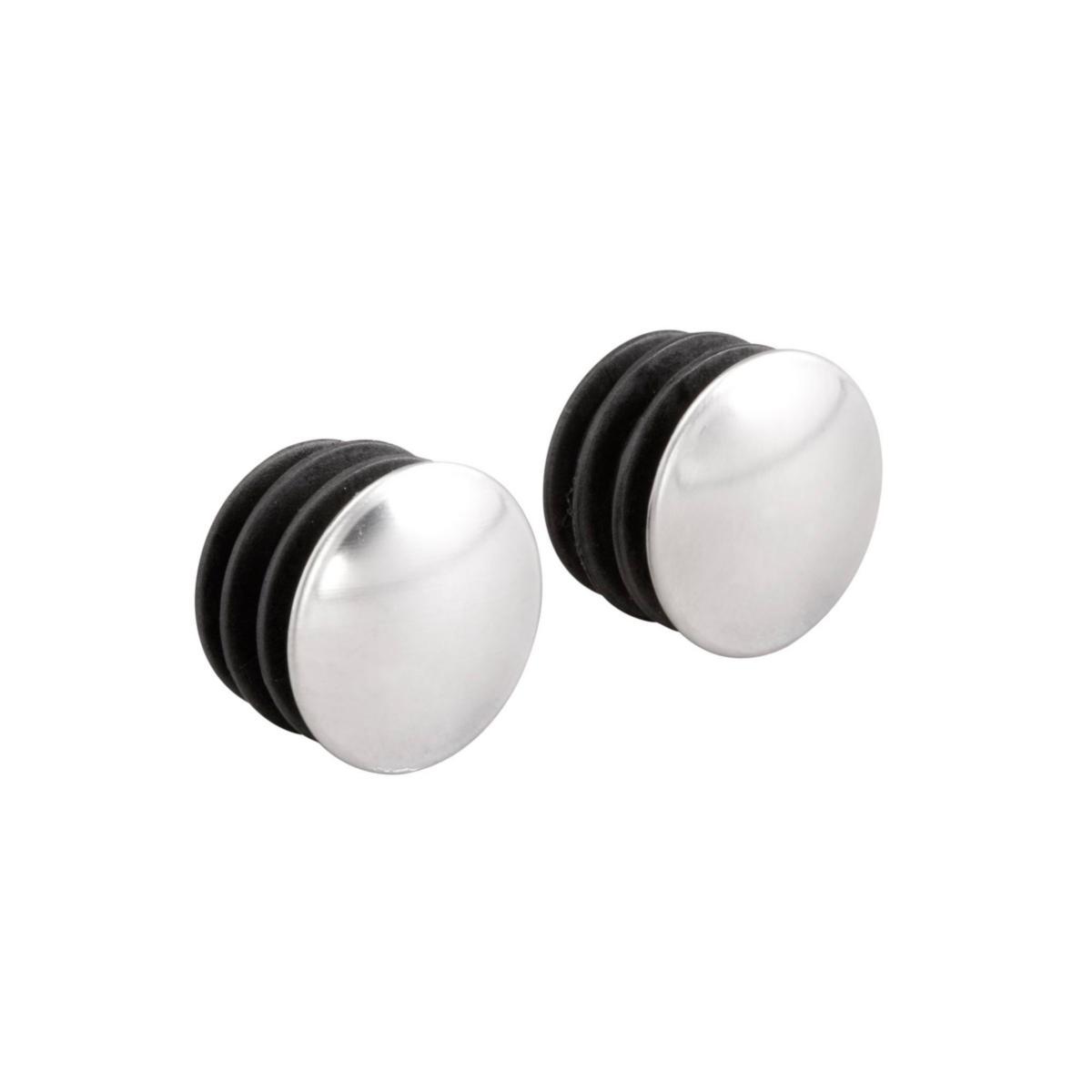 Ändknopp till DP rör - ÄNDPLUGG 25MM SILVER PLAST 2/ ELFA SPARRING 623903