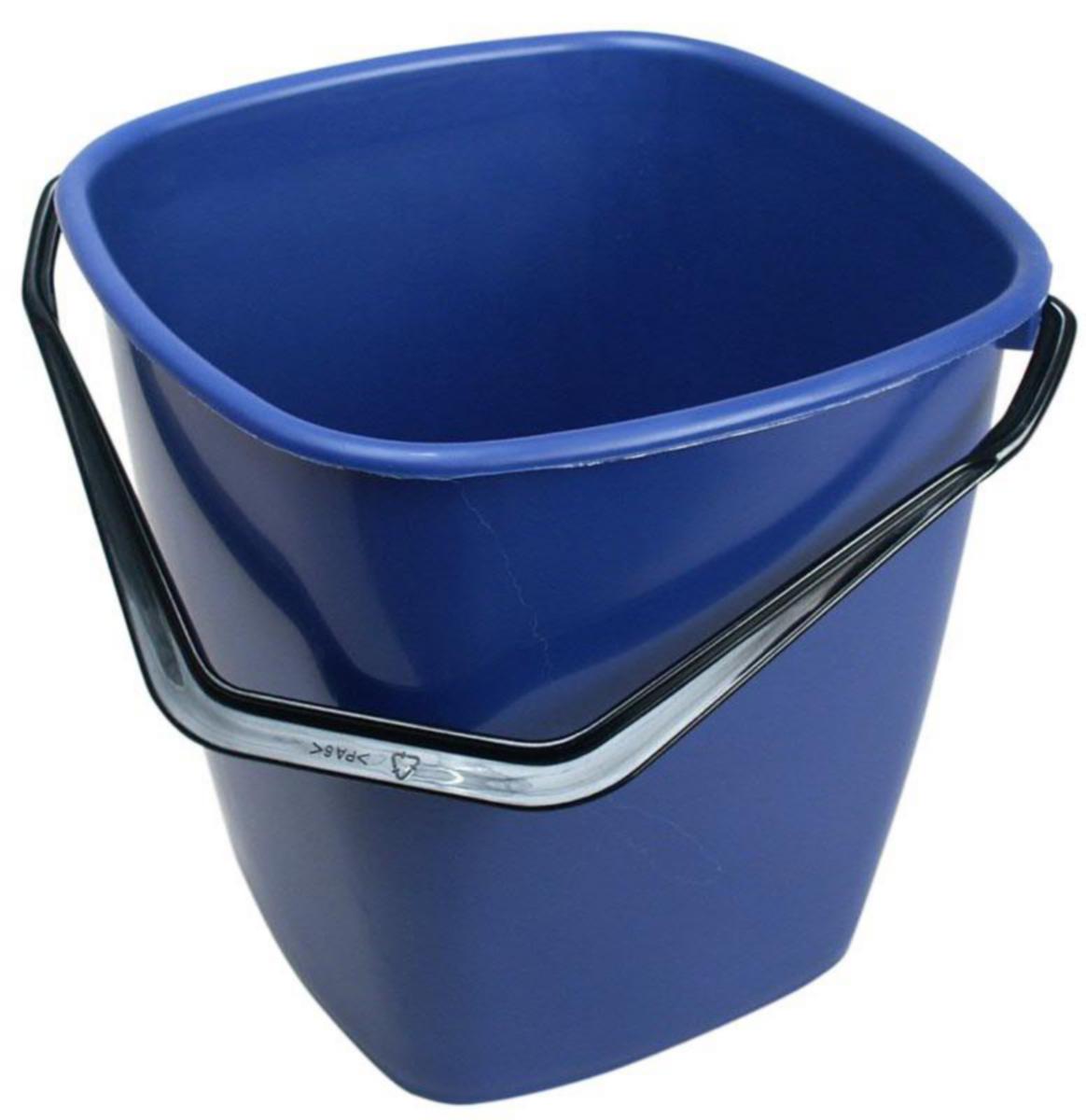 Hink plast - HINK PLAST 9.5L FYRKANTIG BLÅ 9413-00006