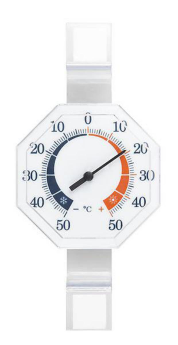 Termometer ute självhäftande - TERMOMETER UTE BIMETALL SJÄLVHÄFTANDE 02081