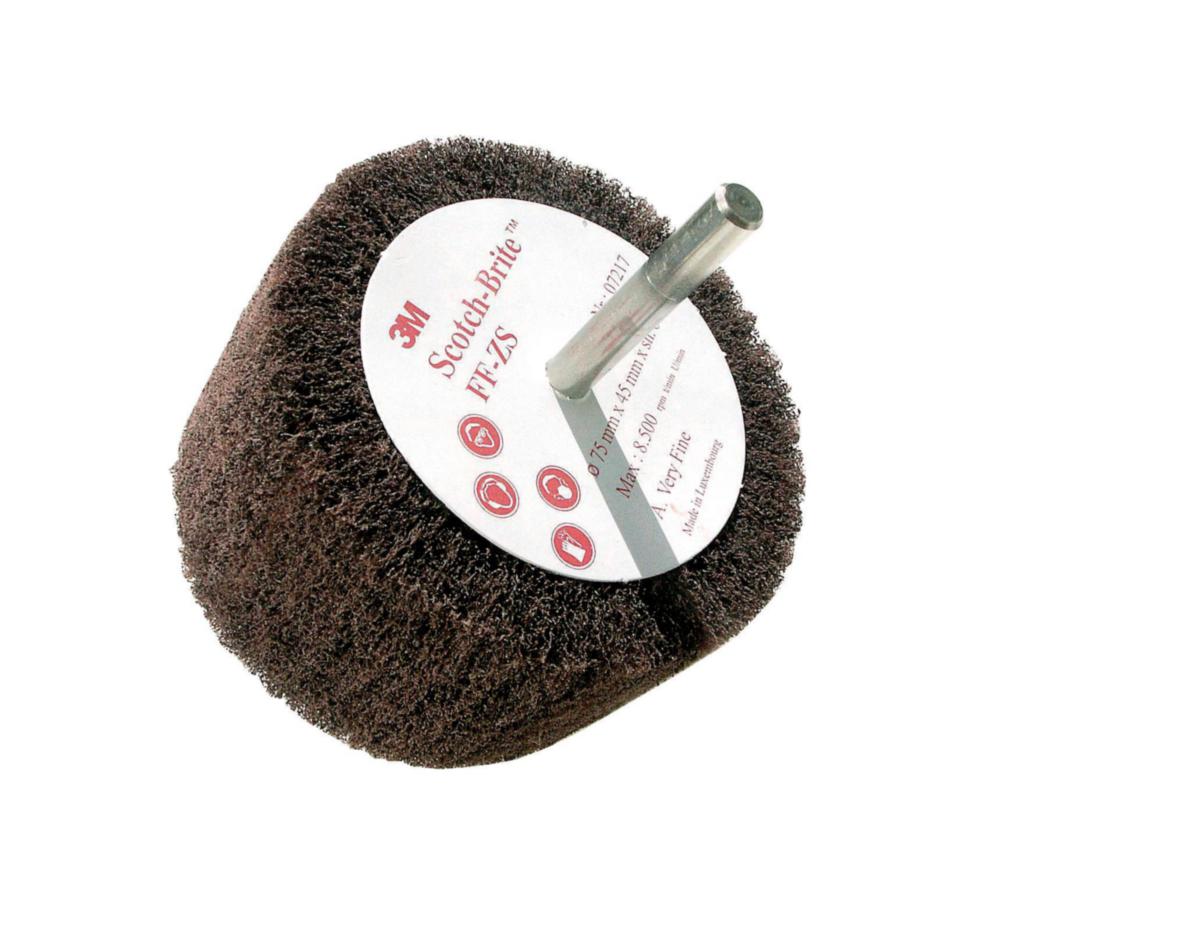 Lamellborste 3M Scotch-Brite - FLAP FINISHBORSTE 3M FFZS 100X45X6MM S FIN GRÅ
