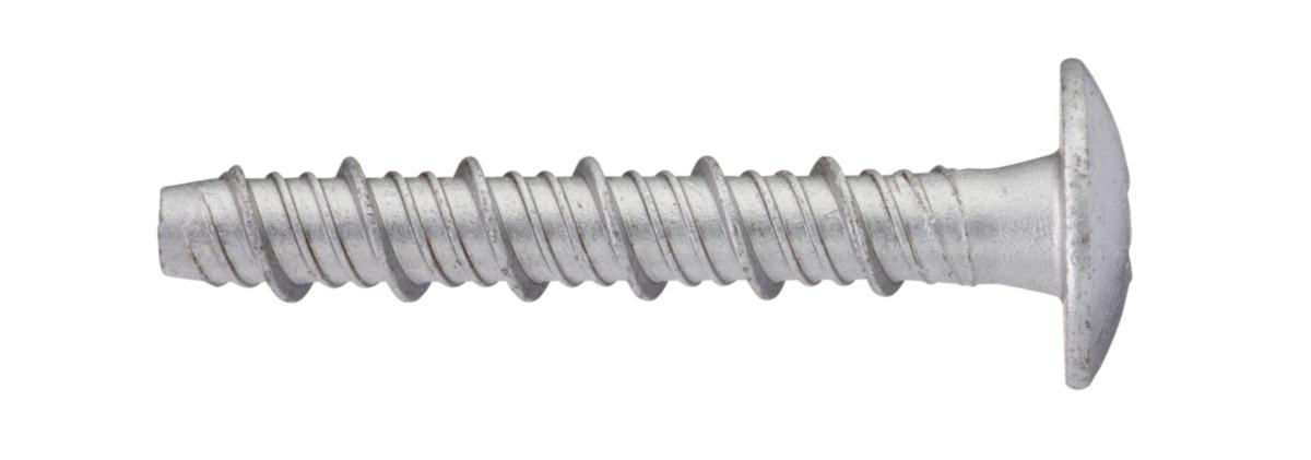 Betongskruv Wafer brickhuvud, utvändig - BETONGSKR.7.5X45 UTV WAFER 100/Ø6MM TX30 VSB 737545