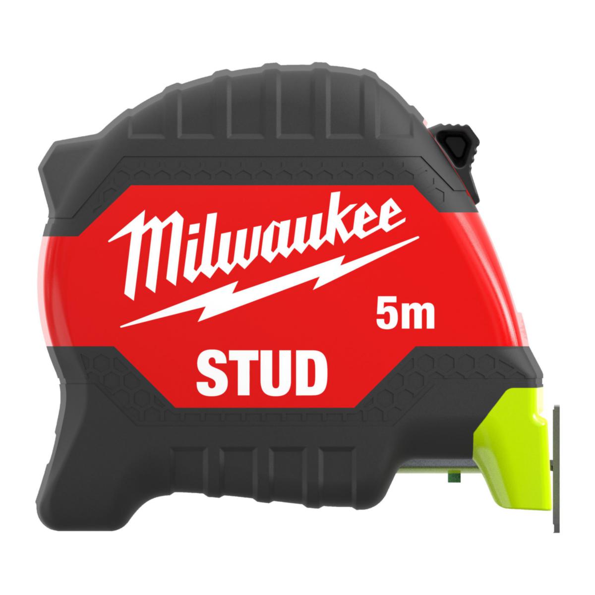 Måttband Milwaukee Stud Gen III Fingerstop - MÅTTBAND STUD GEN3 5M-33 MILWAUKEE 4932498763