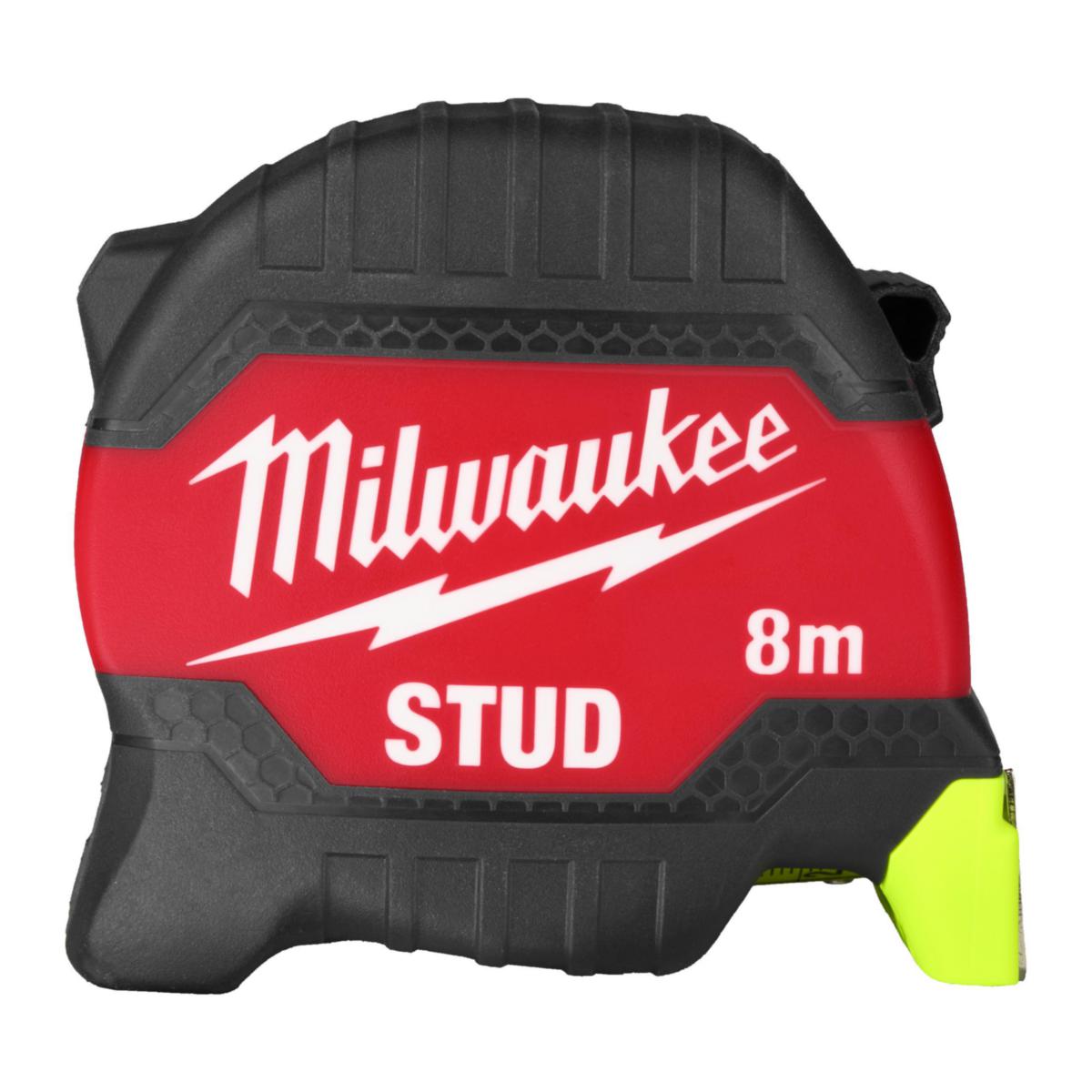 Måttband Milwaukee Stud Gen III Fingerstop - MÅTTBAND STUD GEN3 8M-33 MILWAUKEE 4932498765