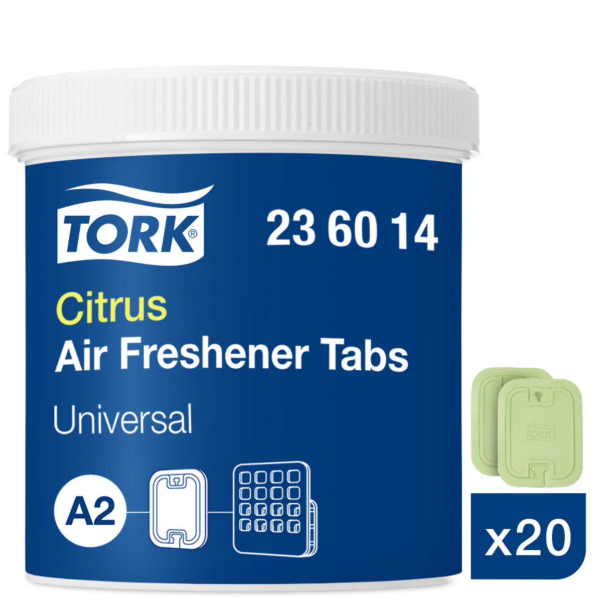 Airfreshener Tork - AIRFRESCHENER TORK UNIVERSAL DISC CITRUS 20ST/FRP 236014