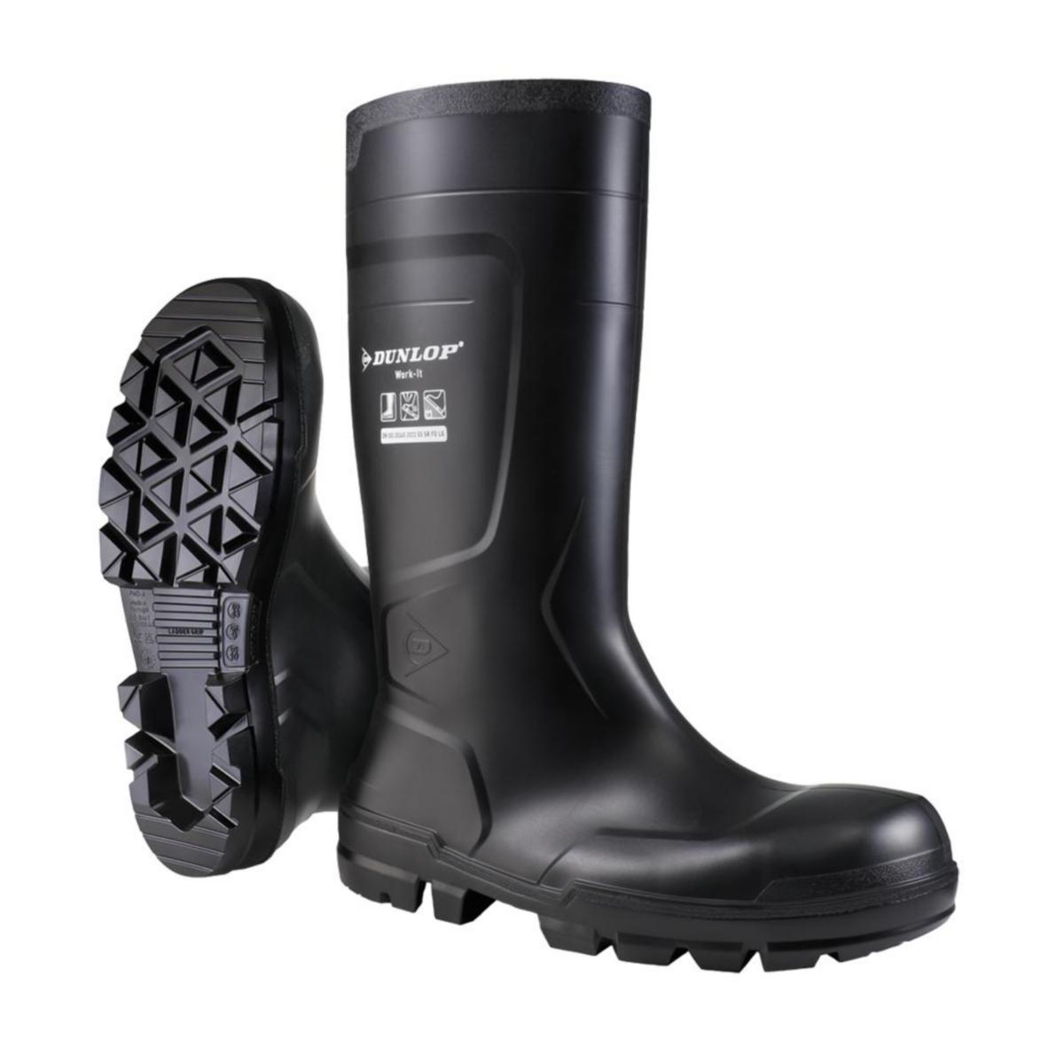 Skyddsstövel Dunlop Work-IT NB2HD01 - SKYDDSSTÖVEL DUNLOP WORK-IT NB2HD01 S5 SVART STL 43
