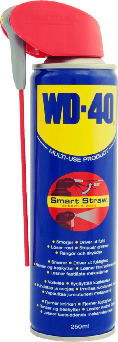Universalolja WD-40 Multi - UNIVERSALOLJA WD-40MULTISPRAY 250 ML SMART STRAW