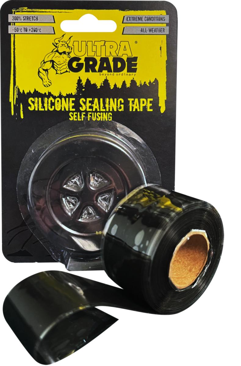 Vulktejp UltraGrade - ULTRA GRADE SILIKONVULK SVART 25 MM X 3 M STOKVIS