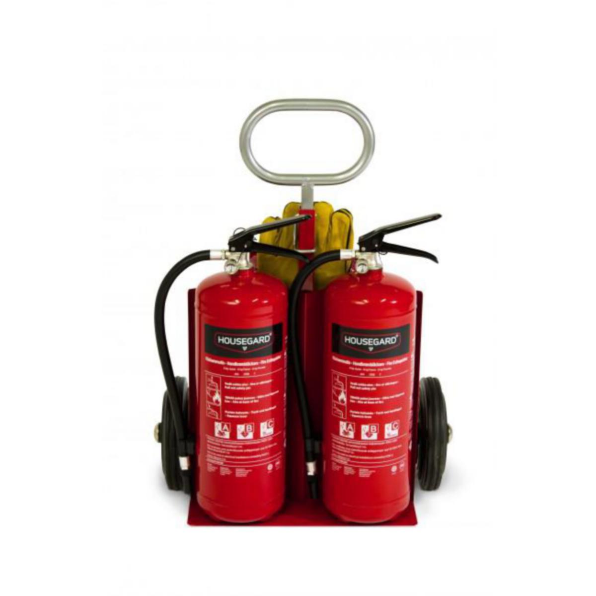 Brandsläckarkärra Housegard - BRANDSLÄCKARKÄRRA ABC 2FL HOUSEGARD GP 617006-60