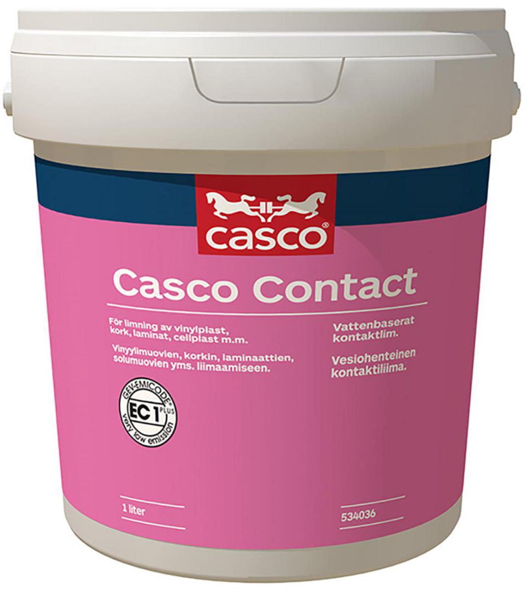 Kontaktlim Casco Contact - KONTAKTLIM CASCO CONTACT 3880 1 LITER VATTENBASERAT
