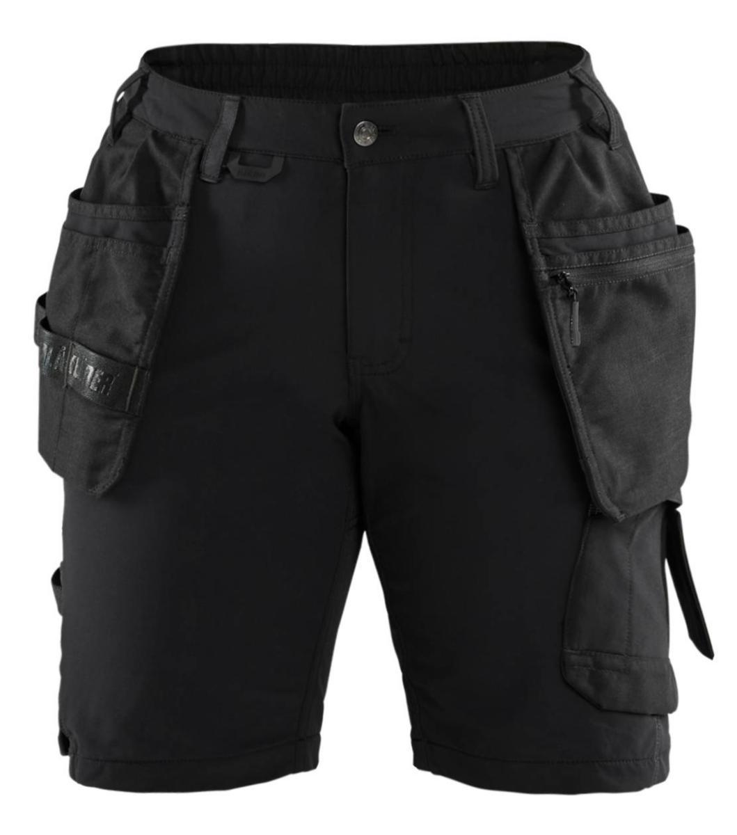 Shorts Blåkläder 7183-1645 Dam - SHORTS DAM SVART C40 BLÅKLÄDER 718316459998C40