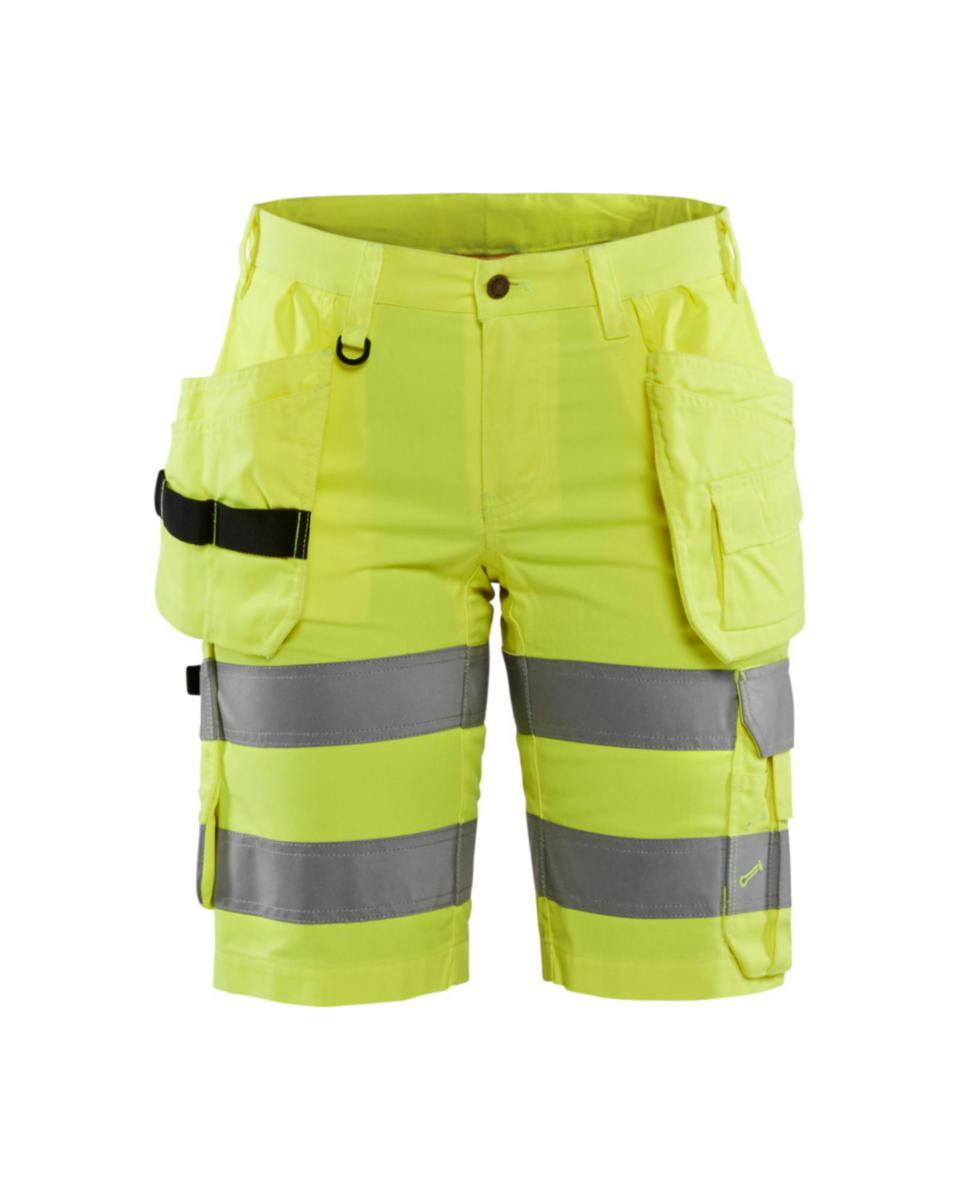 Shorts Blåkläder 7186-1811 Dam - SHORTS BLK 7186-1811 DAM GUL VARSEL KL1 STRETCH STL C38