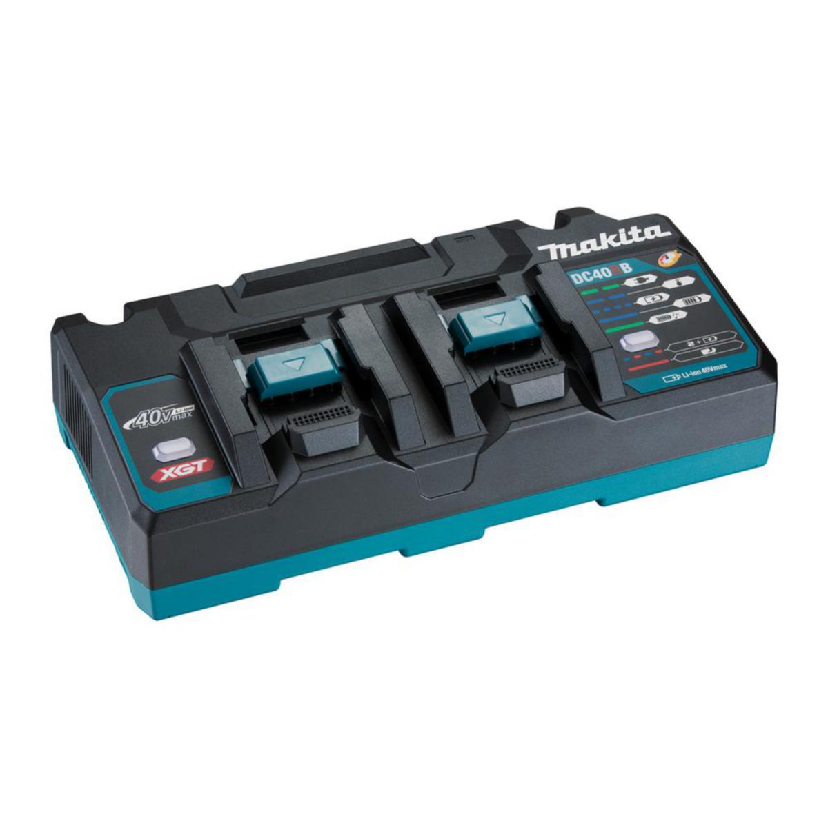 Snabbladdare Makita 191N09-8 - DUBBELLADDARE 40V DC40RB MAKITA 191N09-8