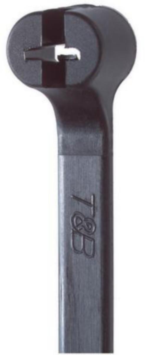 Buntband Väderbeständiga TY MX i svart nylon (Zytel 105) - BUNTBAND 360X4.8 SVART FP=100 TY 528MX