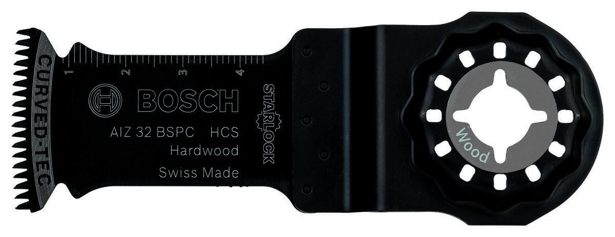 Sågblad Bosch Hårt Trä Starlock - SÅGBLAD 32X50MM HÅRD.TRÄ 25/ AIZ32BSPC CURVED BO 2608662362