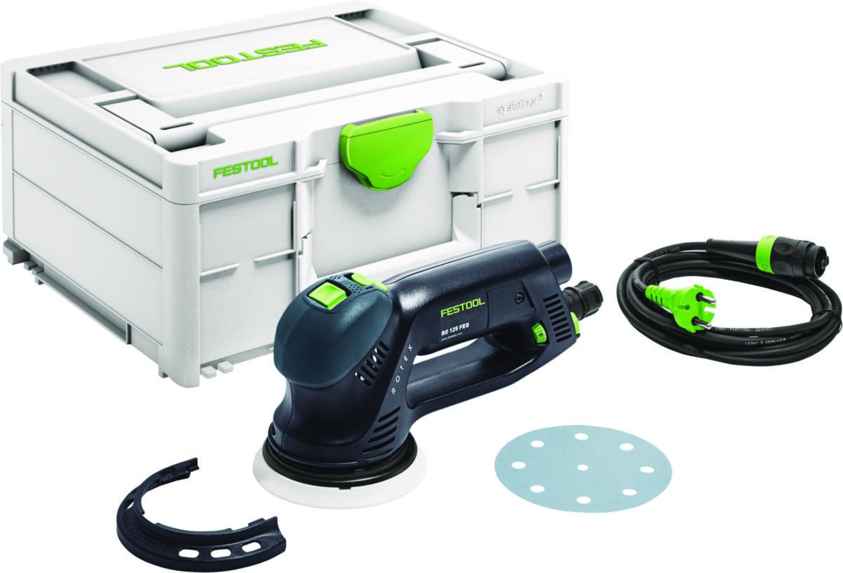 Slip- och polermaskin Festool ROTEX RO 125 FEQ-Plus - SLIP- & POLERMASKIN RO 125 FEQ-PLUS FESTOOL 576029