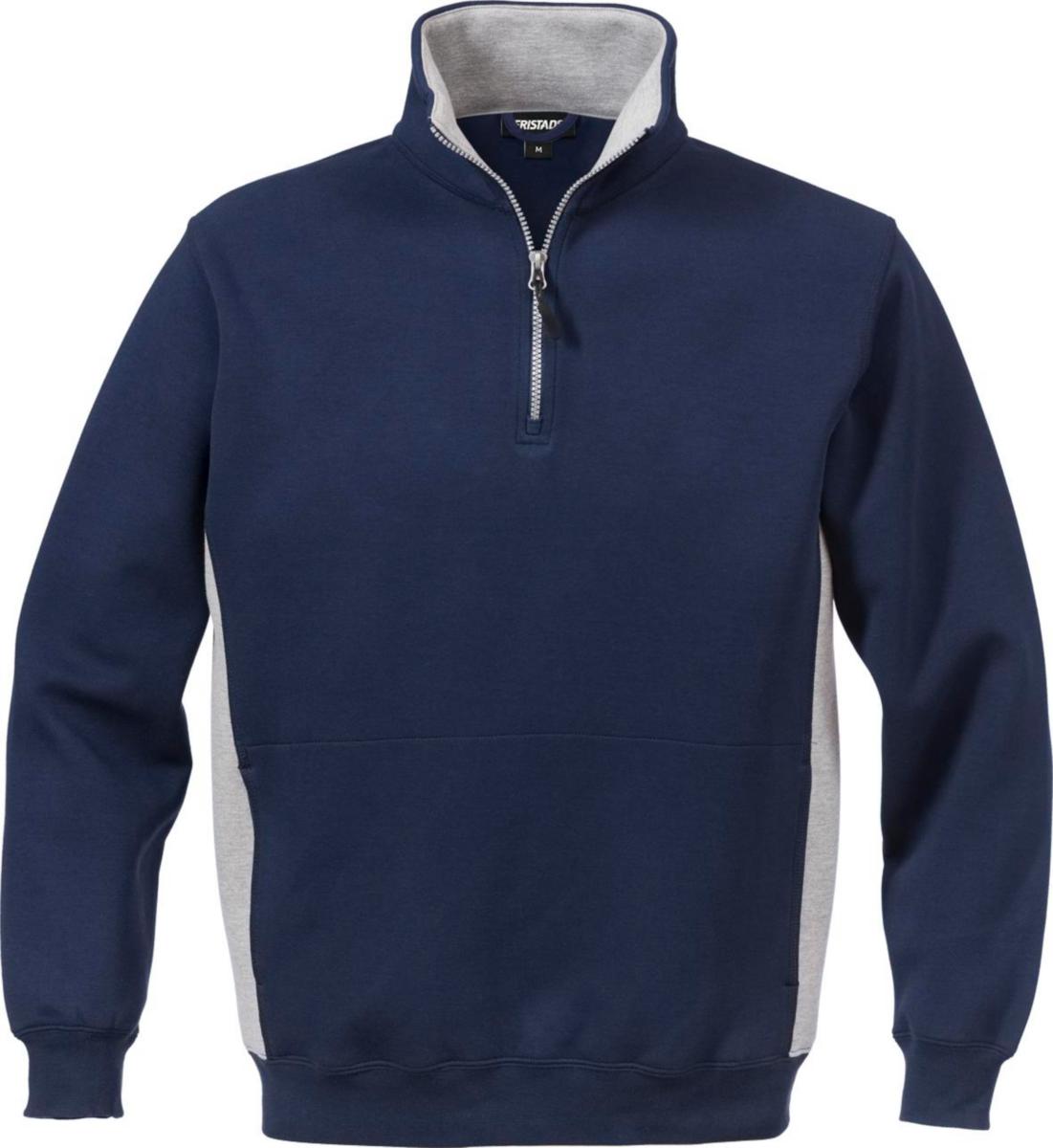 Tröja Fristads 1705 - SWEATSHIRT H KED MARIN/GRÅXL FRISTADS 100209-586 XL