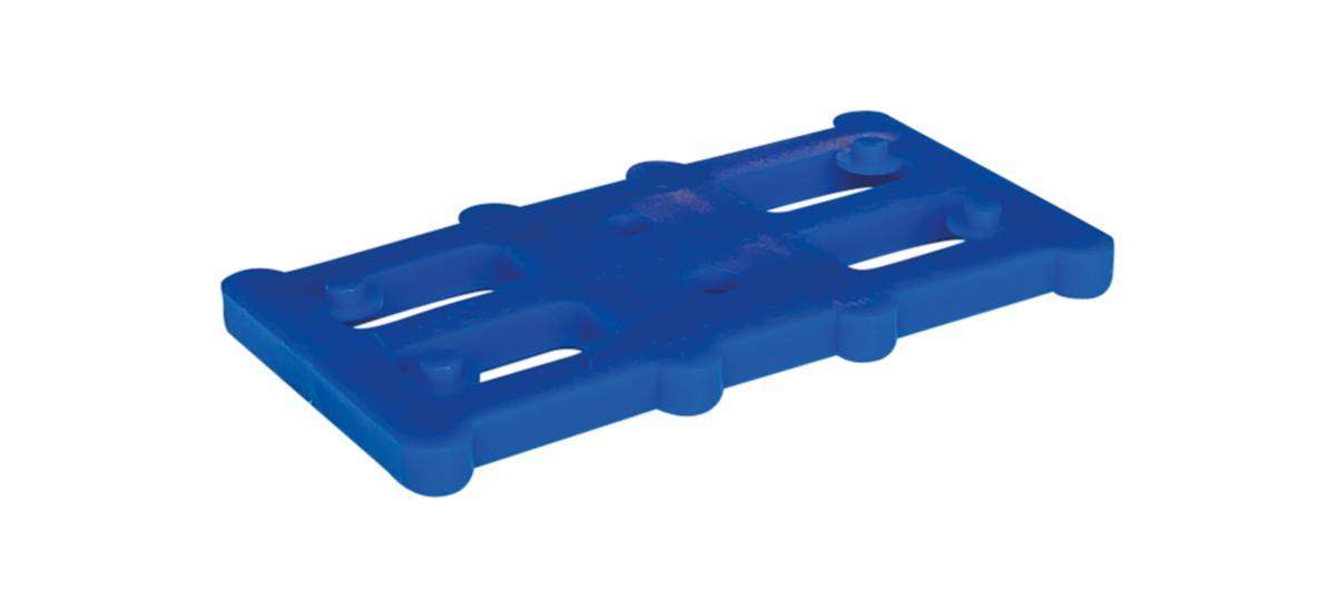 Pallbricka Regel 70x45mm - PALLBRICKA REGEL 5MM 70X45MM BLÅ (FRP=500ST)