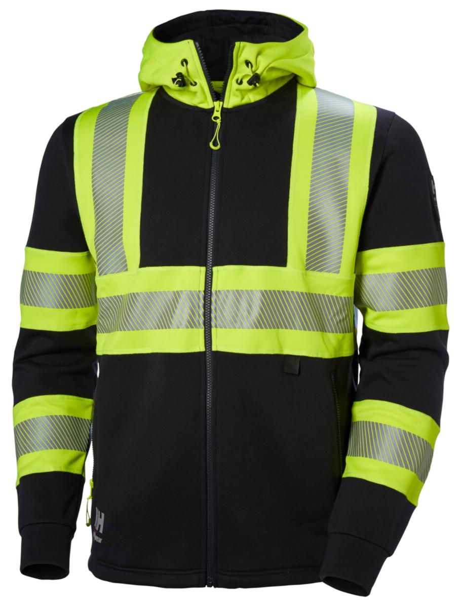 Hoodtröja Helly Hansen 79273 ICU - HOODTRÖJA 79273 GUL L HELLY HANSEN 79273-369-L