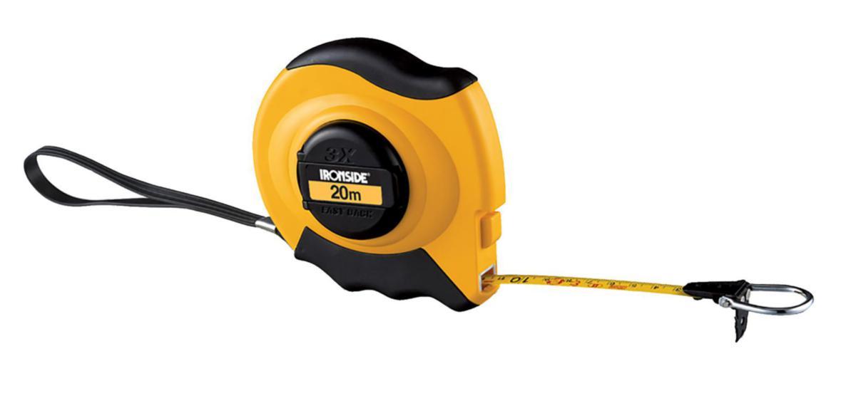 Måttband Ironside stål - MÅTTBAND 20MX10MM STÅL KAPSEL IRONSIDE 150049