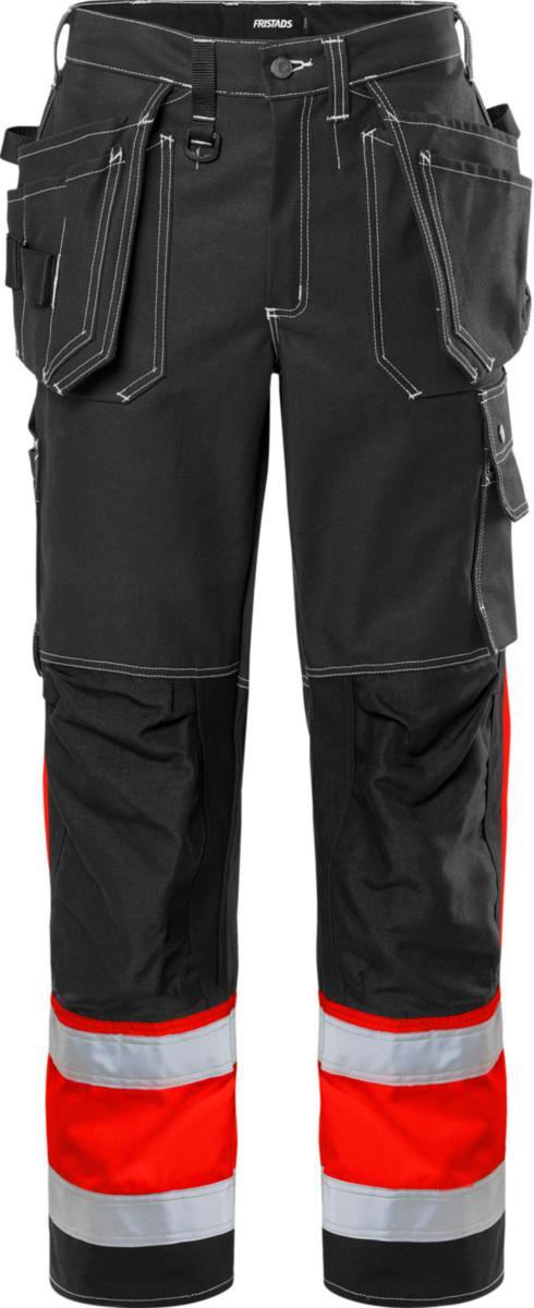 Midjebyxa Fristads 247 FAS - VARSELBYXA 247 FAS RÖD/SV C154 FRISTADS 100279-396 C154