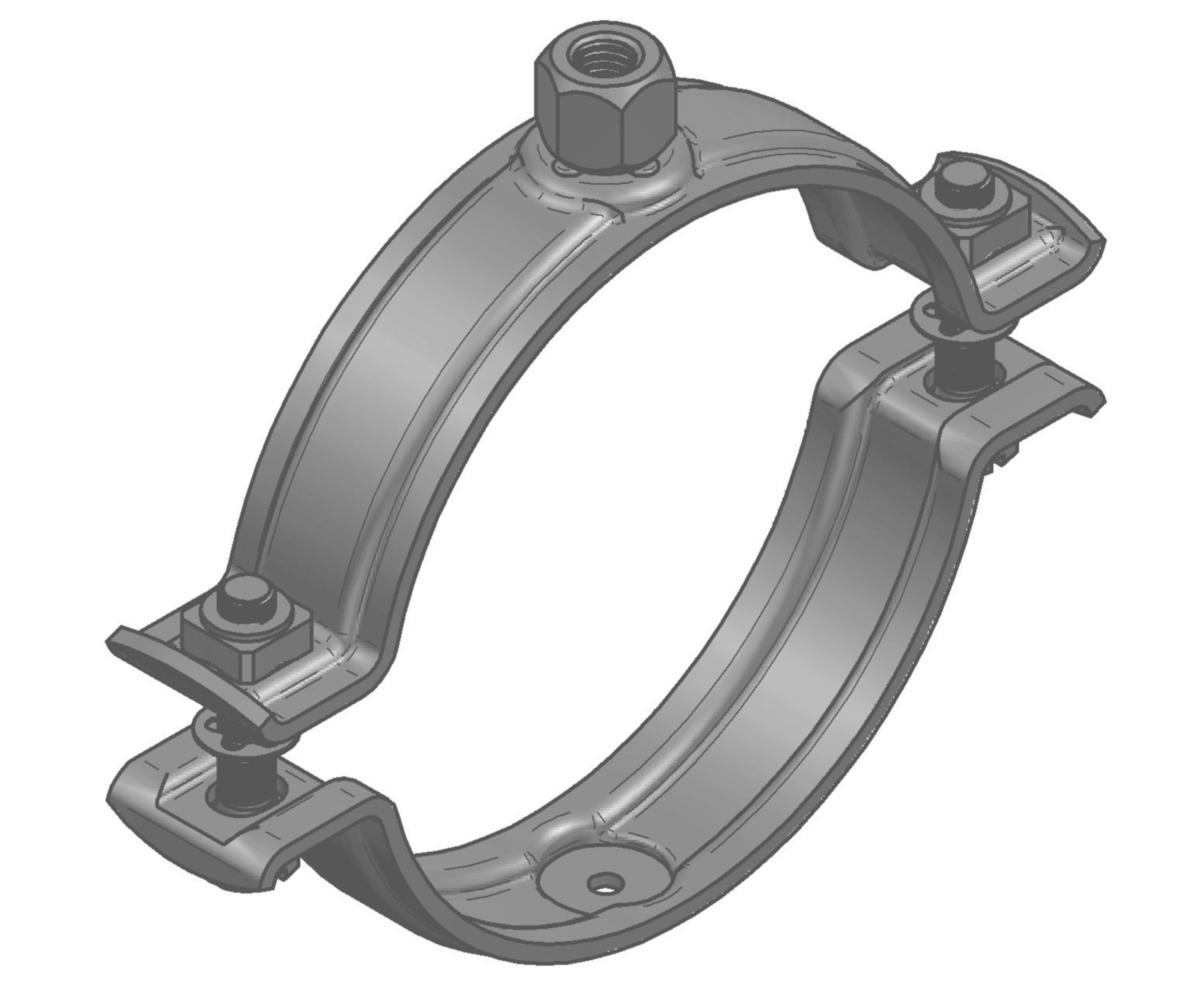 Massivklammer EF för Sprinkler, MEFA - EF MASSIVKLAMMER 20-24 M10 MEFA