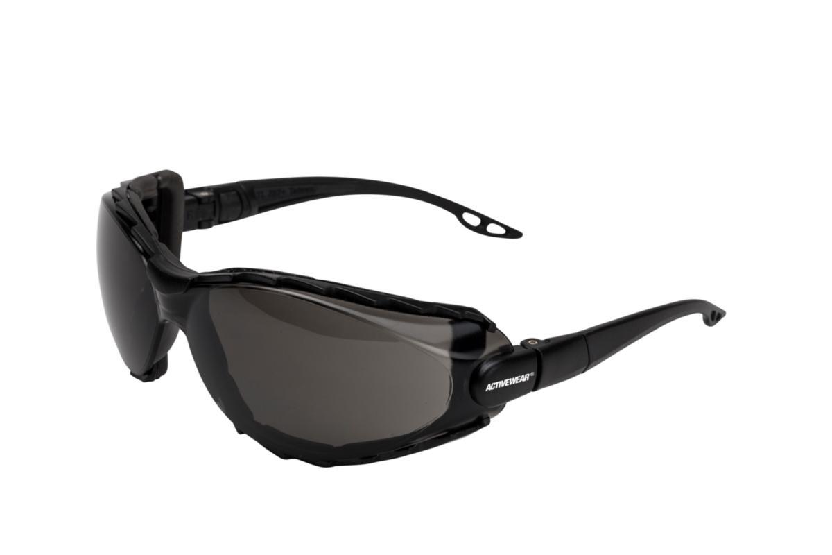 Skyddsglasögon Activewear Carbon 4050 - SKYDDSGLASÖGON AW4050 CARBON GRÅ HC/AF SKALM/NACKBAND