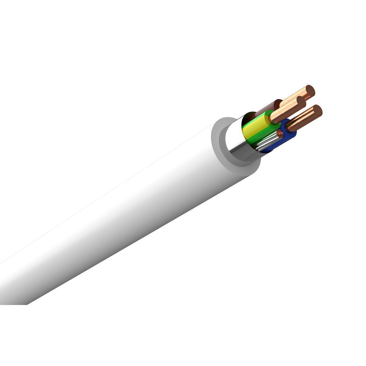 Installationskabel EXLQ halogenfri Dca - KABEL EXLQ 3G1.5 VIT 10M/RING S07XA5Z1-U 4004101211