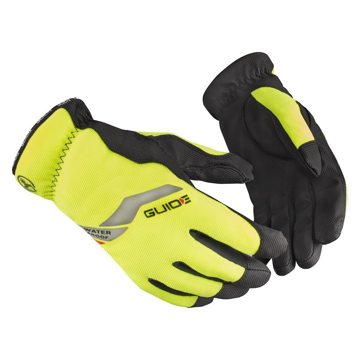 Vinterhandske Guide 5122W Touch - HANDSKE GUIDE 5122W SYNTET HIVIZ TOUCH FODRAD STL 12