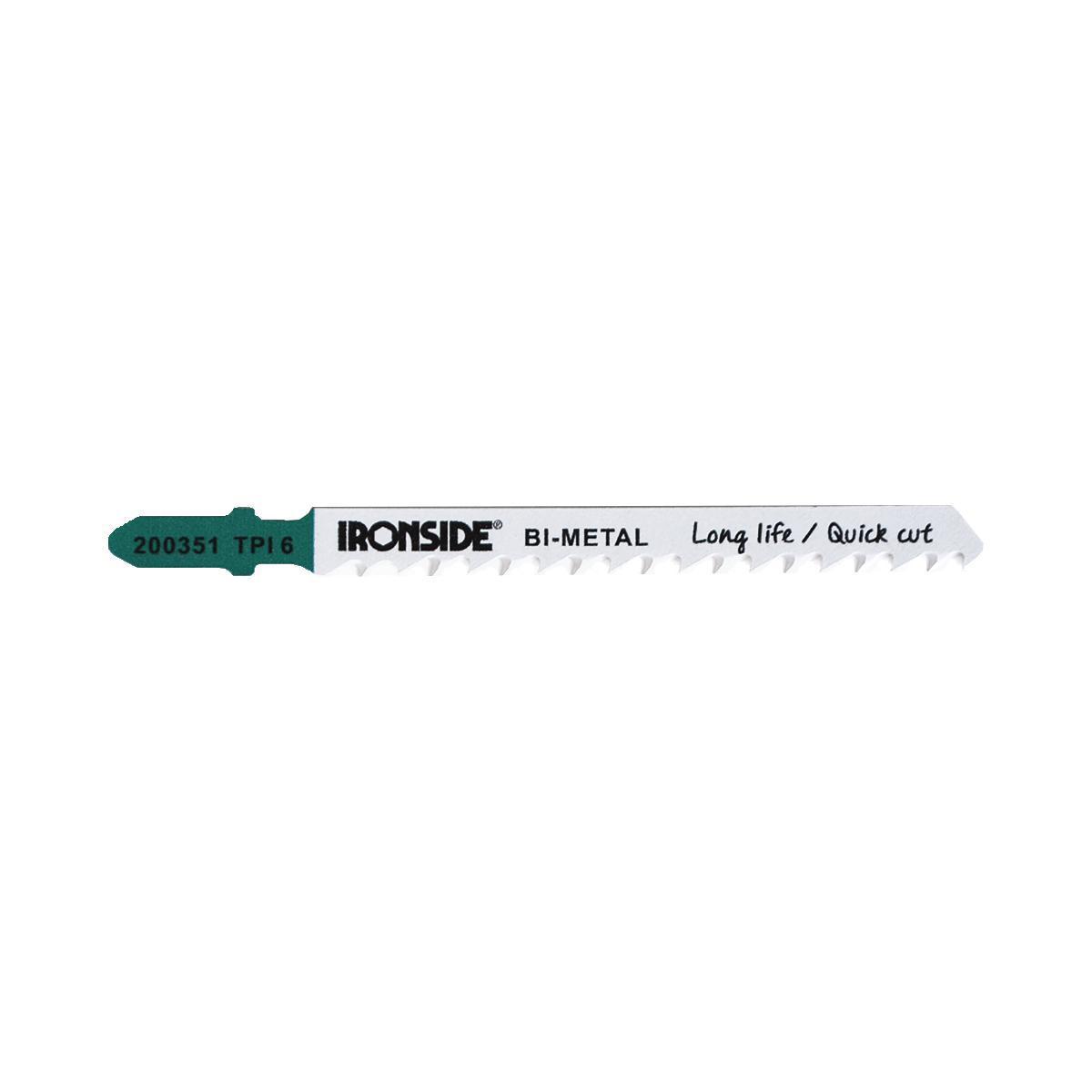 Sticksågblad Ironside BIM Hårt Trä - STICKSÅGBLAD IRONSIDE T144DF 100X8X1.3MM BIM 5-PAC