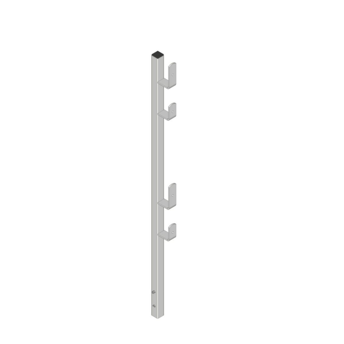Räckesstolpe SafetyRespect 1.2 m Scan Post - STANDARDSTOLPE 1.2 M 1.2 M STOLPE VT 5039003