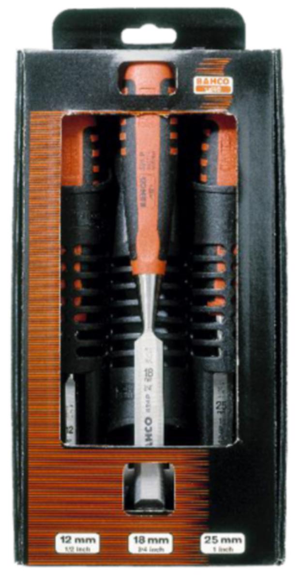 Stämjärnssats Bahco 424P-S3 - STÄMJÄRN 424P-S3-EUR 12-18-25 BAHCO