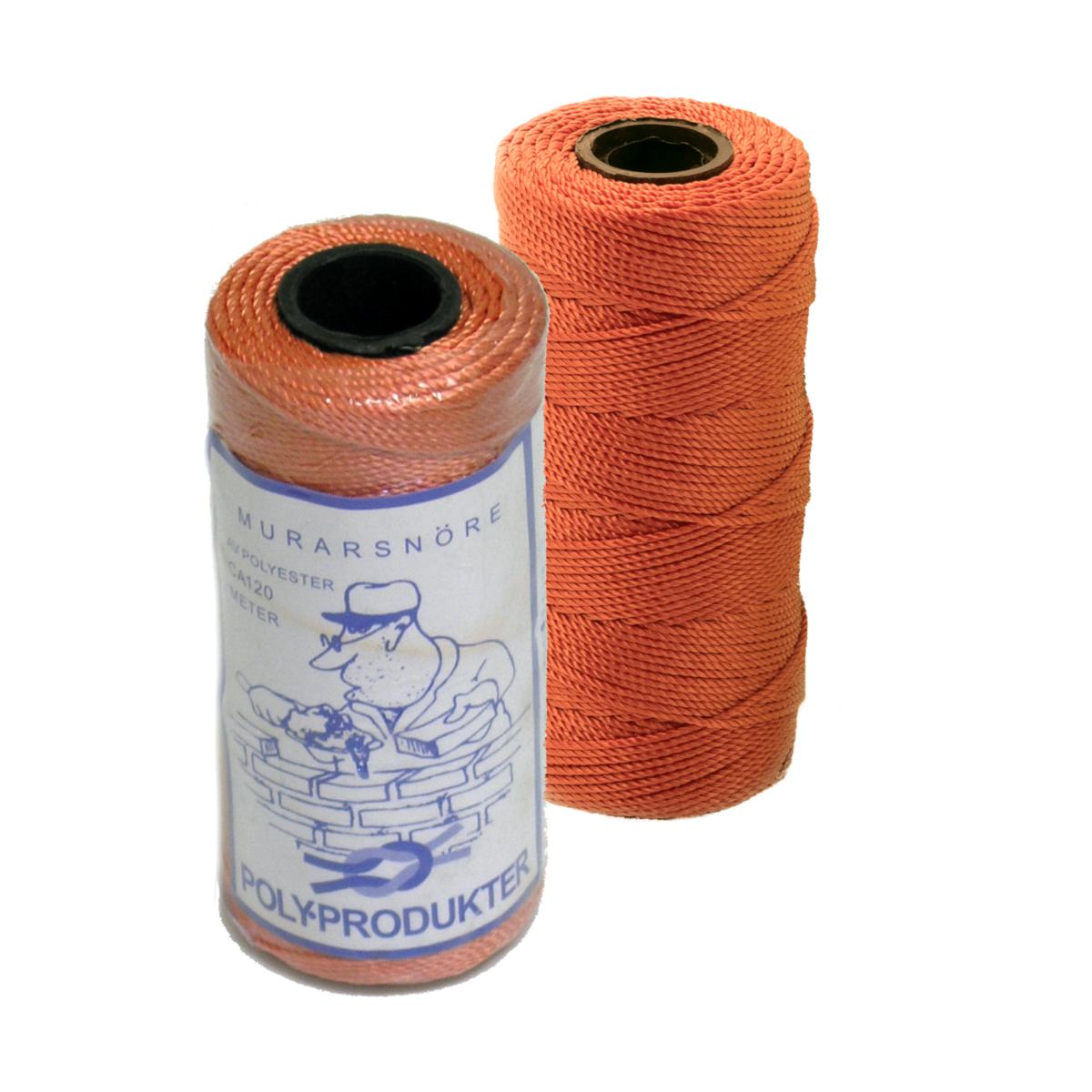 Murarsnöre - MURARSNÖRE ORANGE 120M POLYPRODUKTER 3303202502