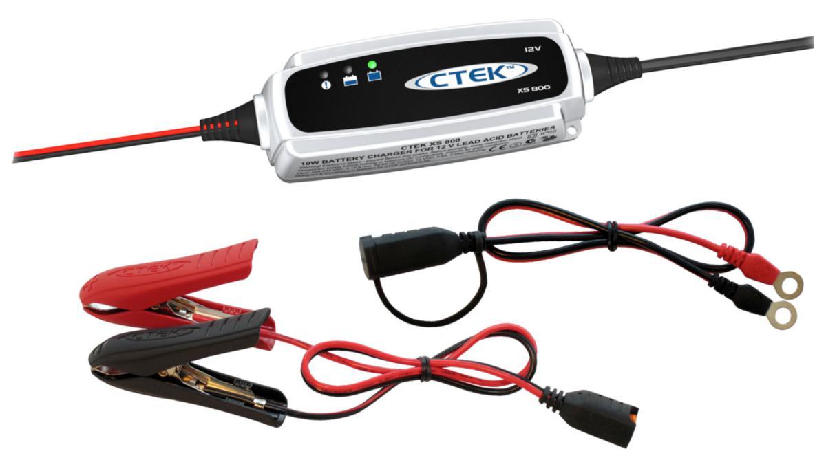 Batteriladdare CTEK XS 0.8 EU - BATTERILADDARE CTEK XS 0.8 EU 12 VOLT FÖR 1.2-32AH BATTERI