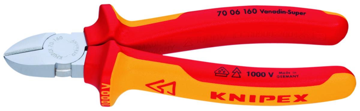 Sidavbitare Knipex 7006 1000V - SIDAVBITARE KNIPEX 7006-160 VDE-ISOLERAD