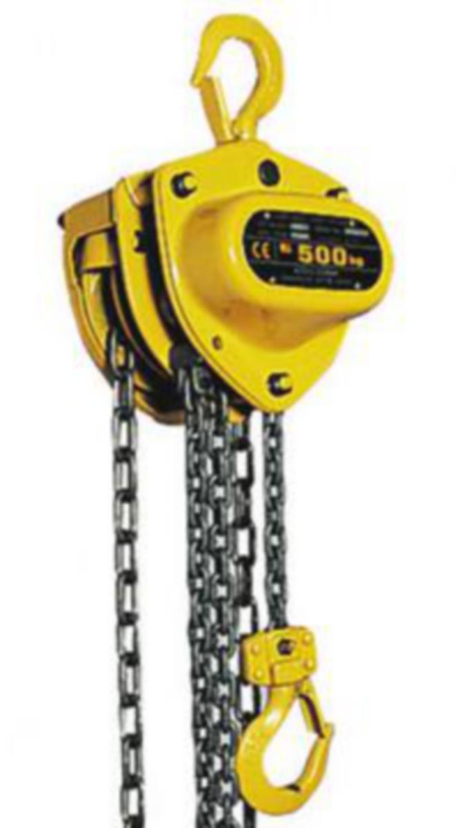 Snabblyftblock KITO Mighty/ CB - SNABBLYFTBLOCK 500KGX3.0M MIGHTY/CB 1-PART KÄTTING KITO
