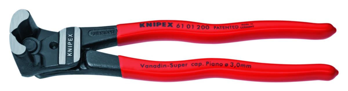 Kraftändavbitare Knipex 6101 - KRAFTÄNDAVBITARE KNIPEX 6101-200MM MAX 3.5MM 61 01 200
