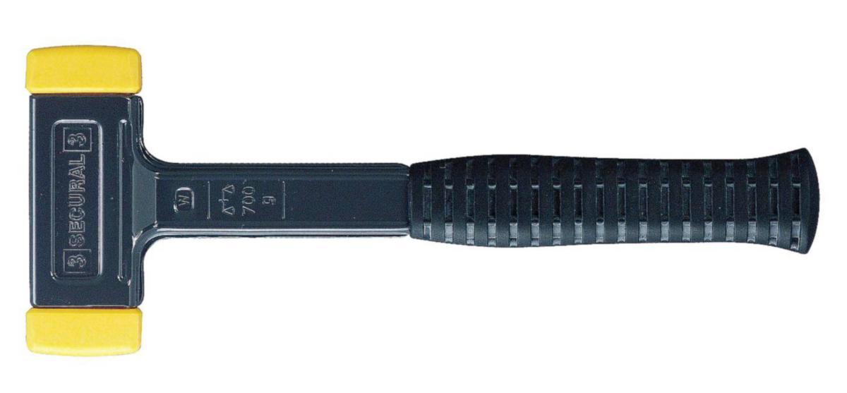 Hammare studsfri Secural - HAMMARE STUDSFRI SECURAL 30X40MM 700GR M STÅLSKAFT