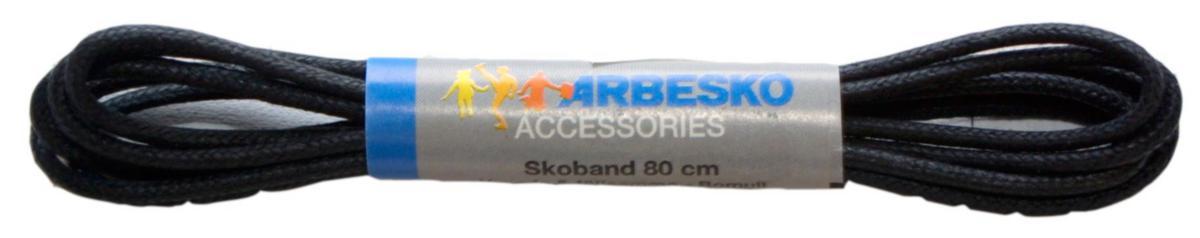 Skosnöre Arbesko - SKOSNÖRE 10301 SVART 90 CM ARBESKO 10301