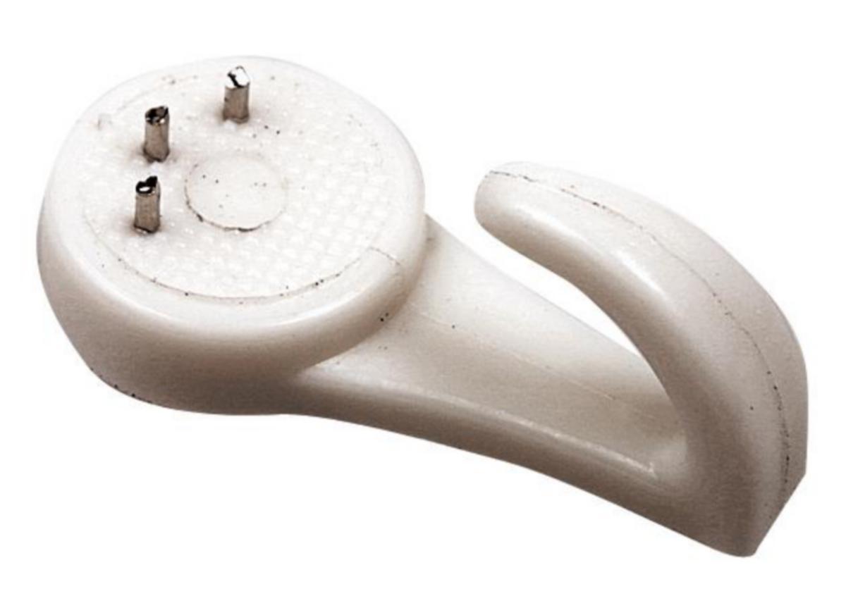 Tavelkrok för betongvägg nr 613 - ALL-KROK 613 PLAST VIT SB HABO 48991