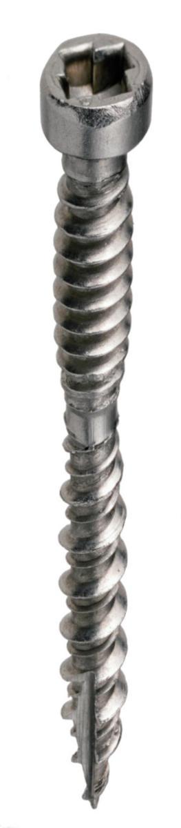 Trallskruv rostfri A2 T-REX Grabber - TRALLSKR 5.0X75 A2 100/ GRABBER TREX75100