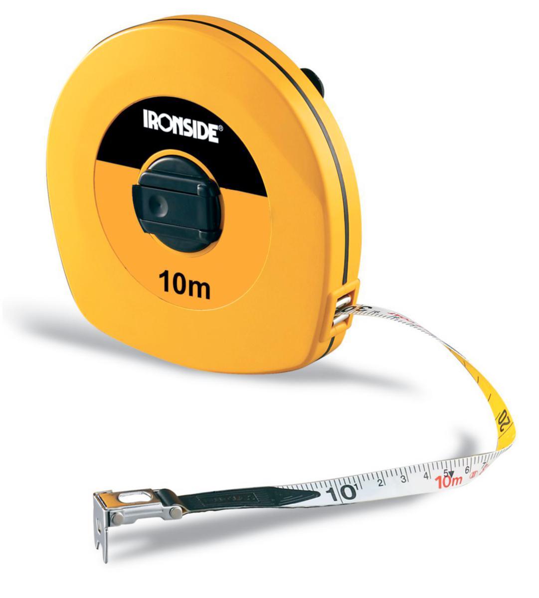 Måttband Ironside glasfiber - MÅTTBAND 20MX13MM GLASFIBER KAPSEL IRONSIDE 150053