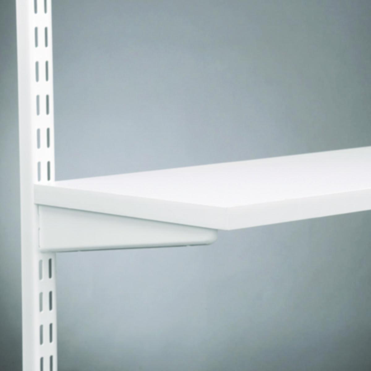 Hyllplan - HYLLPLAN 1800X250X18MM VIT MELAMINBELAGD SPARRING