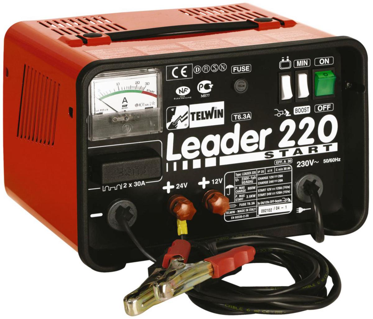 Batteriladdare Telwin - BATTERILADDARE TELWIN LEADER 220 START 12/24V