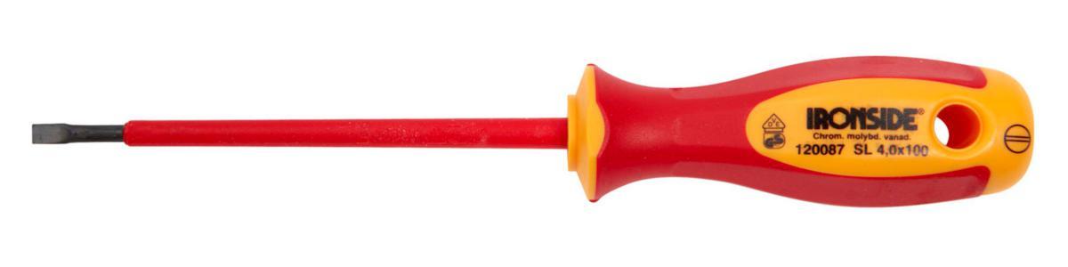 Skruvmejsel Ironside 1000V - SKRUVMEJSEL 1000V 2,5X75MM 2-KOMP.IRONSIDE 120083
