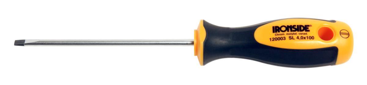Skruvmejsel Ironside spår - SKRUVMEJSEL SPÅR 4.0 X 100MM 2-KOMP.IRONSIDE 120003
