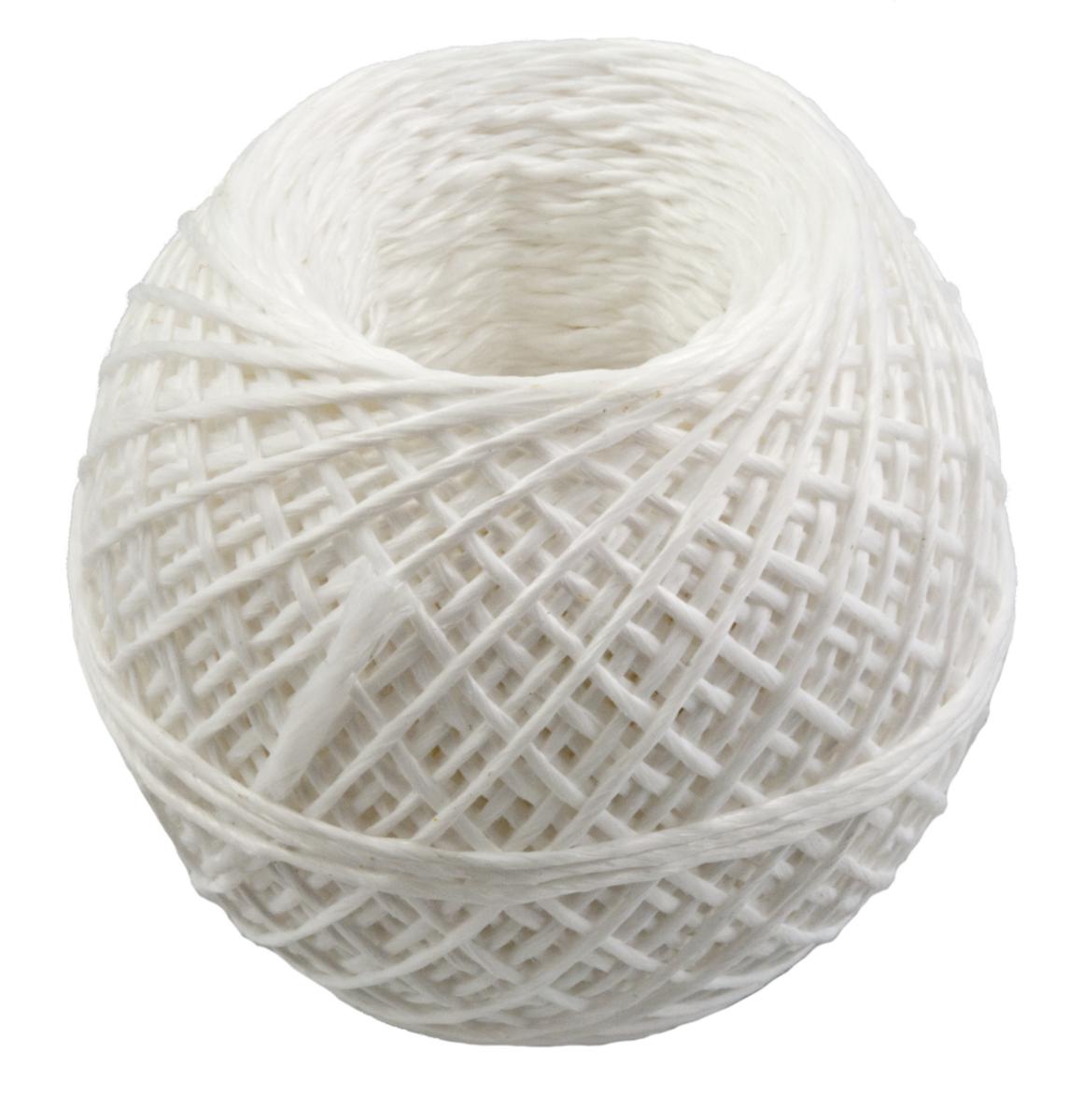 PP-garn - PP-GARN 2,2MM X 900M VIT 1/450 POLY-PRODUKTER